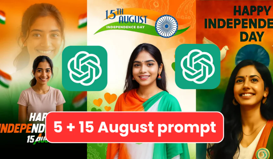How to Create Viral 15 August Photos Using ChatGPT | Independence Day Photo Generation Prompts