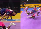 Ashu Malik’s Epic Frog Jump Steals the Show in Dabang Delhi KC vs Jaipur Pink Panthers PKL 12 Clash