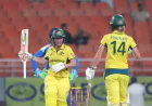 Australia Beat India by 8 Wickets, Take 1-0 Lead