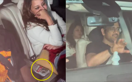 MS Dhoni's Car Shows Cigarette Packet at Salman Khan's 60th Birthday Bash – Viral Video Triggers Massive Debate