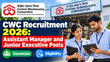 Big Govt Job Update: CWC Announces 327 Vacancies for 2026, Online Applications Start Oct 17